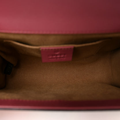 Gucci GG Supreme Monogram Blooms Small Padlock Shoulder Bag Beige Multicolor Dry Rose 5 of 9