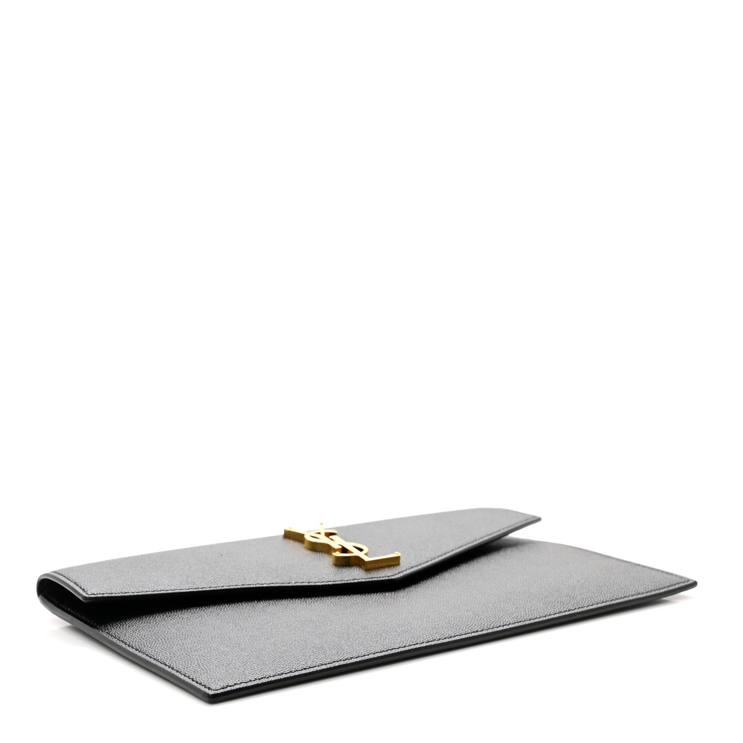 Saint Laurent Grain De Poudre Uptown Pouch Black 4 of 7