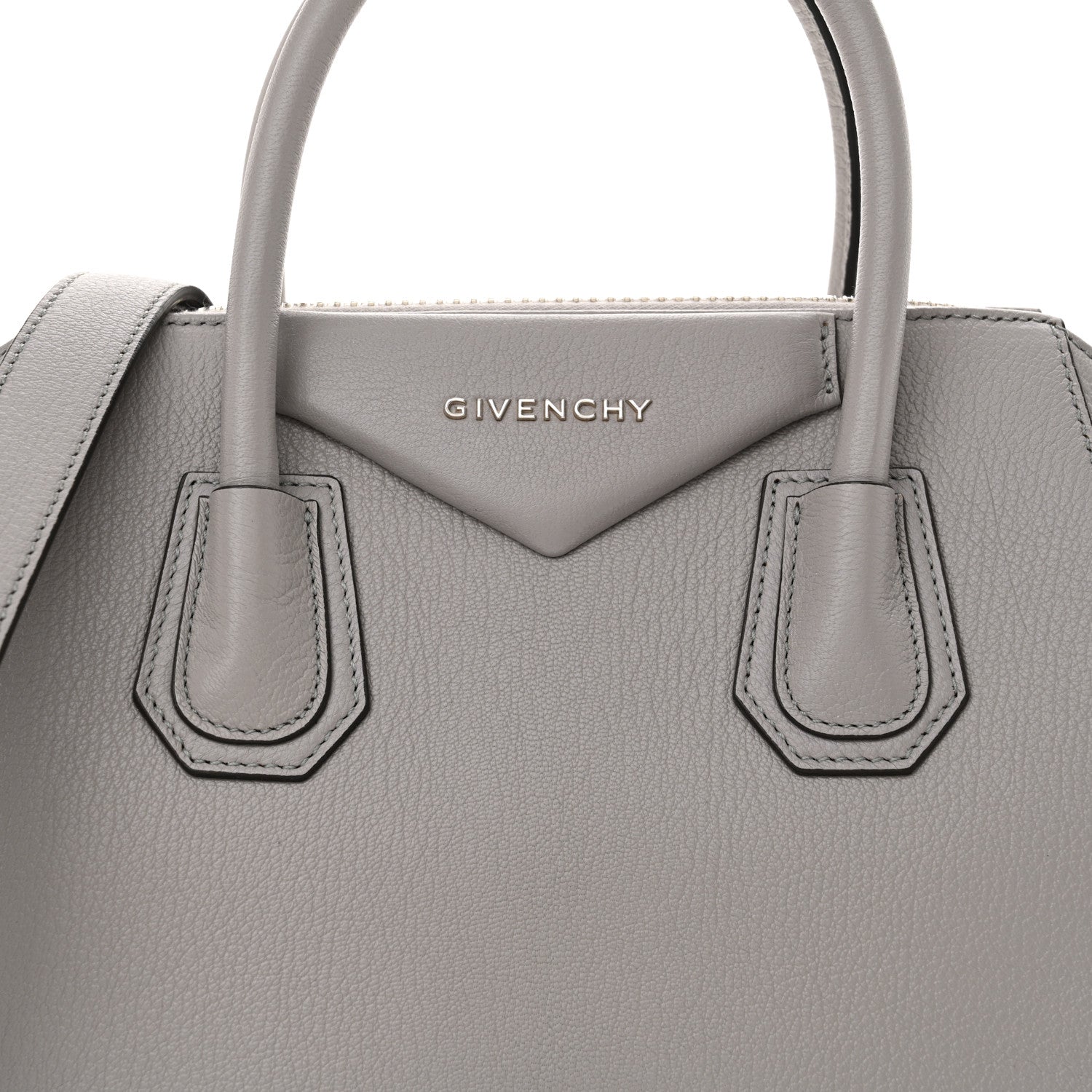 Givenchy Sugar Goatskin Small Antigona Pearl Grey 8 of 13
