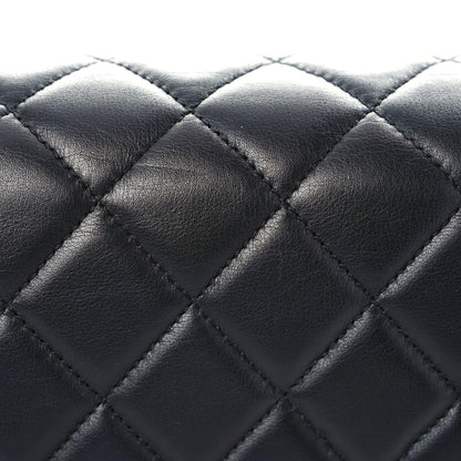 Chanel Lambskin Quilted Large Boy Flap Black 8 of 18