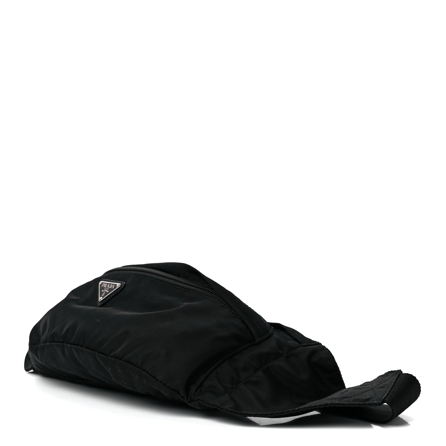 Prada Tessuto Nylon Montagna Belt Bag Black 9 of 11