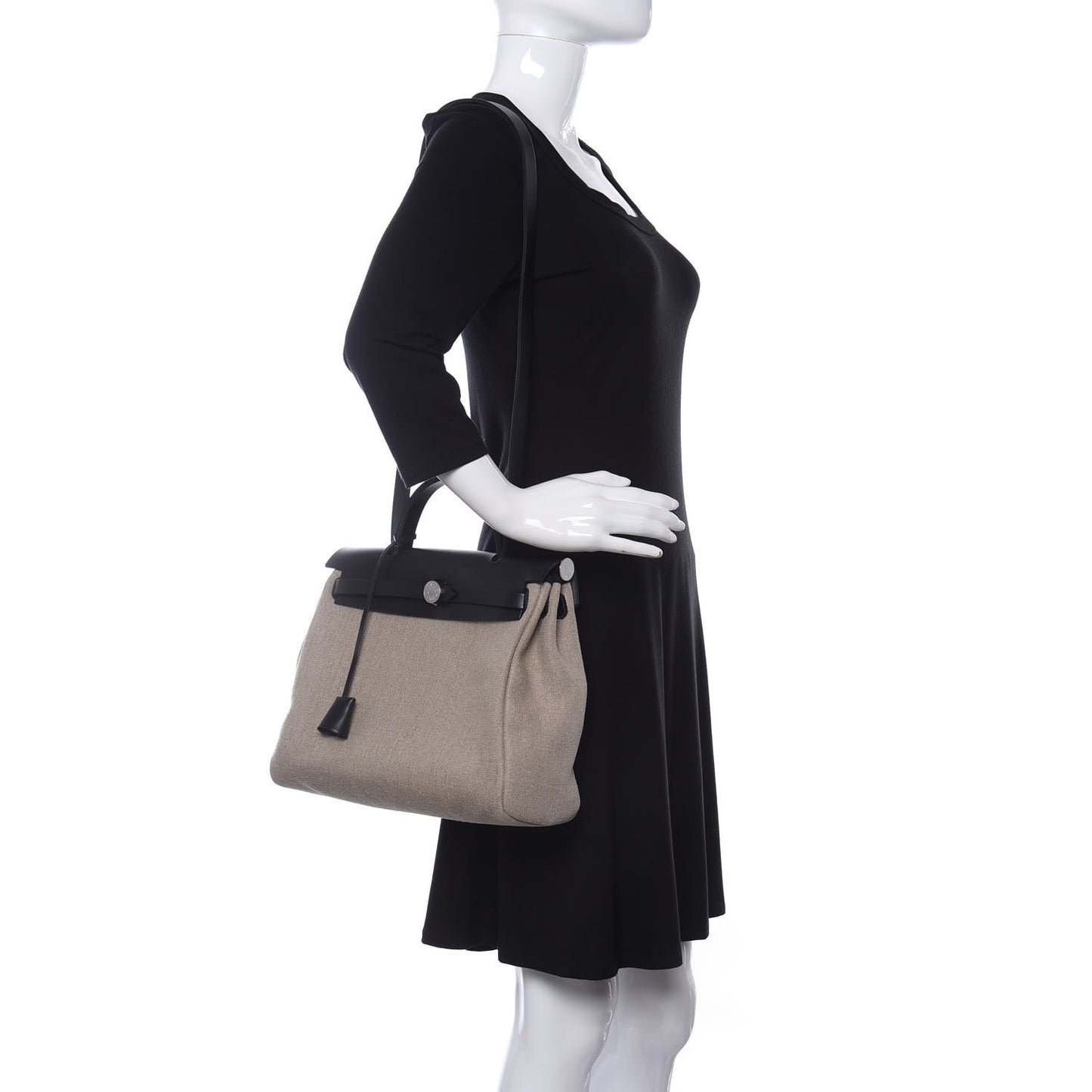 Military Toile Vache Hunter Herbag Zip Retourne 31 PM Ficelle Black