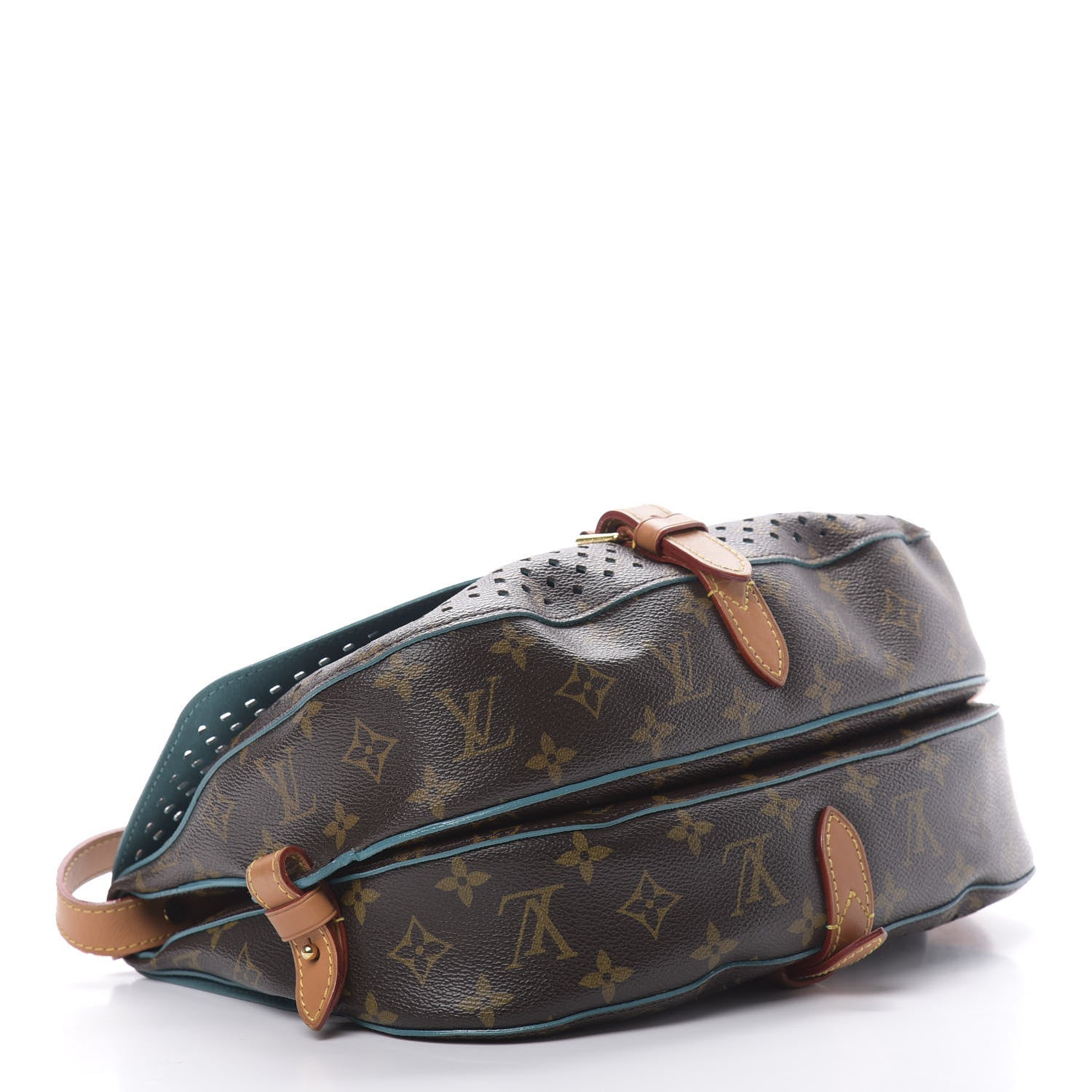 Louis Vuitton Monogram SC Flore Saumur Teal 4 of 15