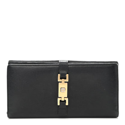Gucci Calfskin Continental Bardot Wallet Black 1 of 25