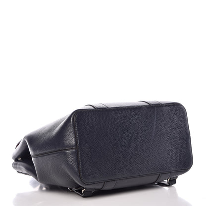 Mulberry Classic Grain Calfskin Small Bayswater Backpack Midnight Blue 4 of 14