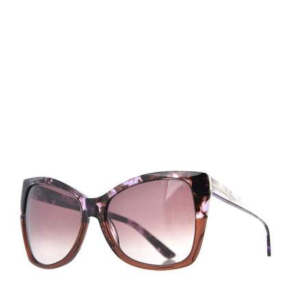 Tom Ford Carli Oversize Square Cateye Sunglasses TF295 Purple 1 of 8