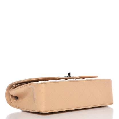 Chanel Caviar Quilted Medium Double Flap Beige Clair 5 of 9