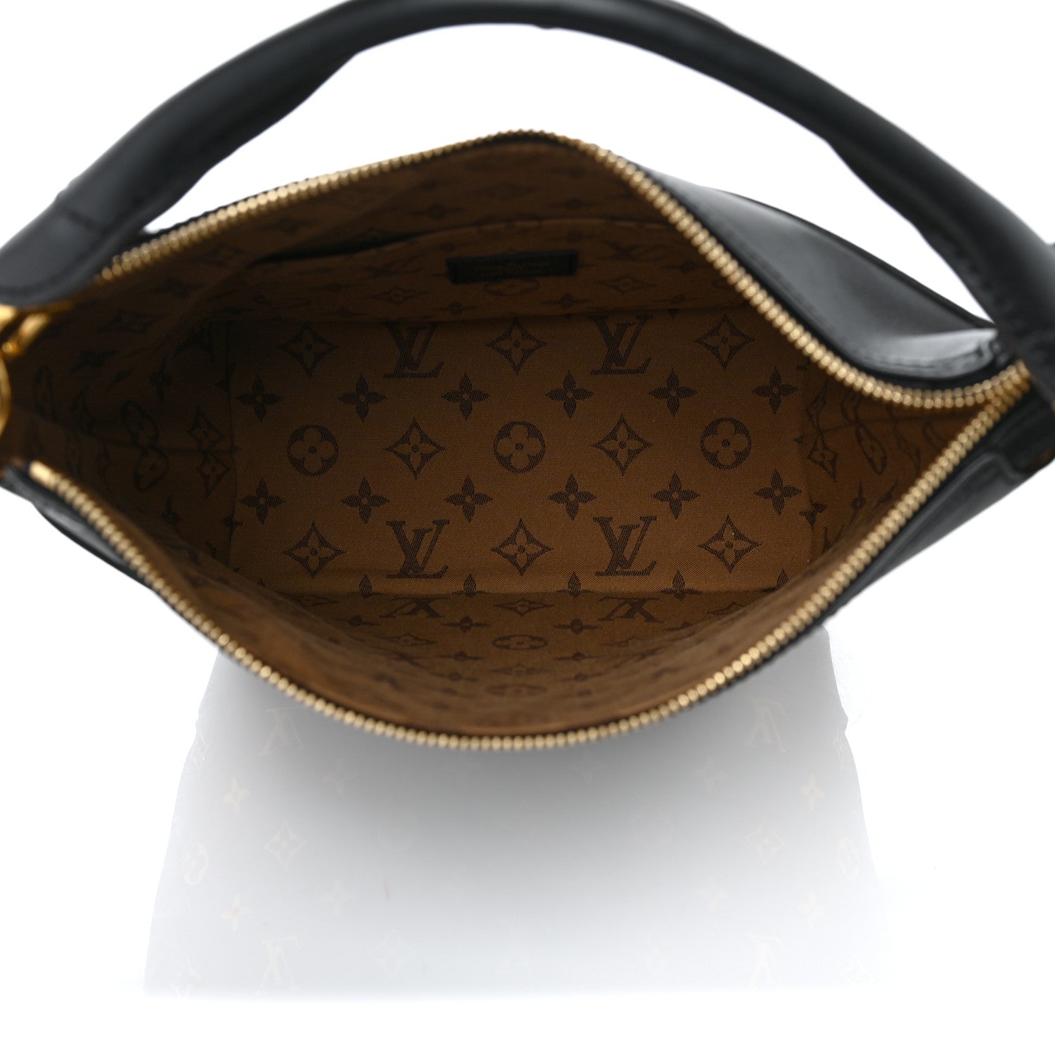 Louis Vuitton Calfskin Monogram Cruiser PM Black 5 of 9