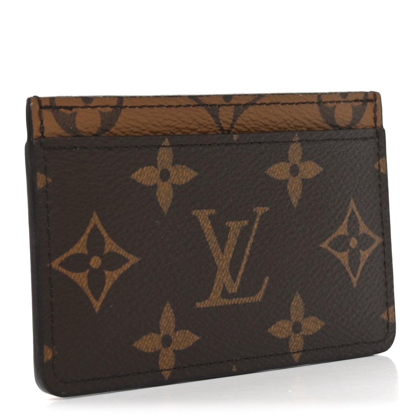 Reverse Monogram Card Holder