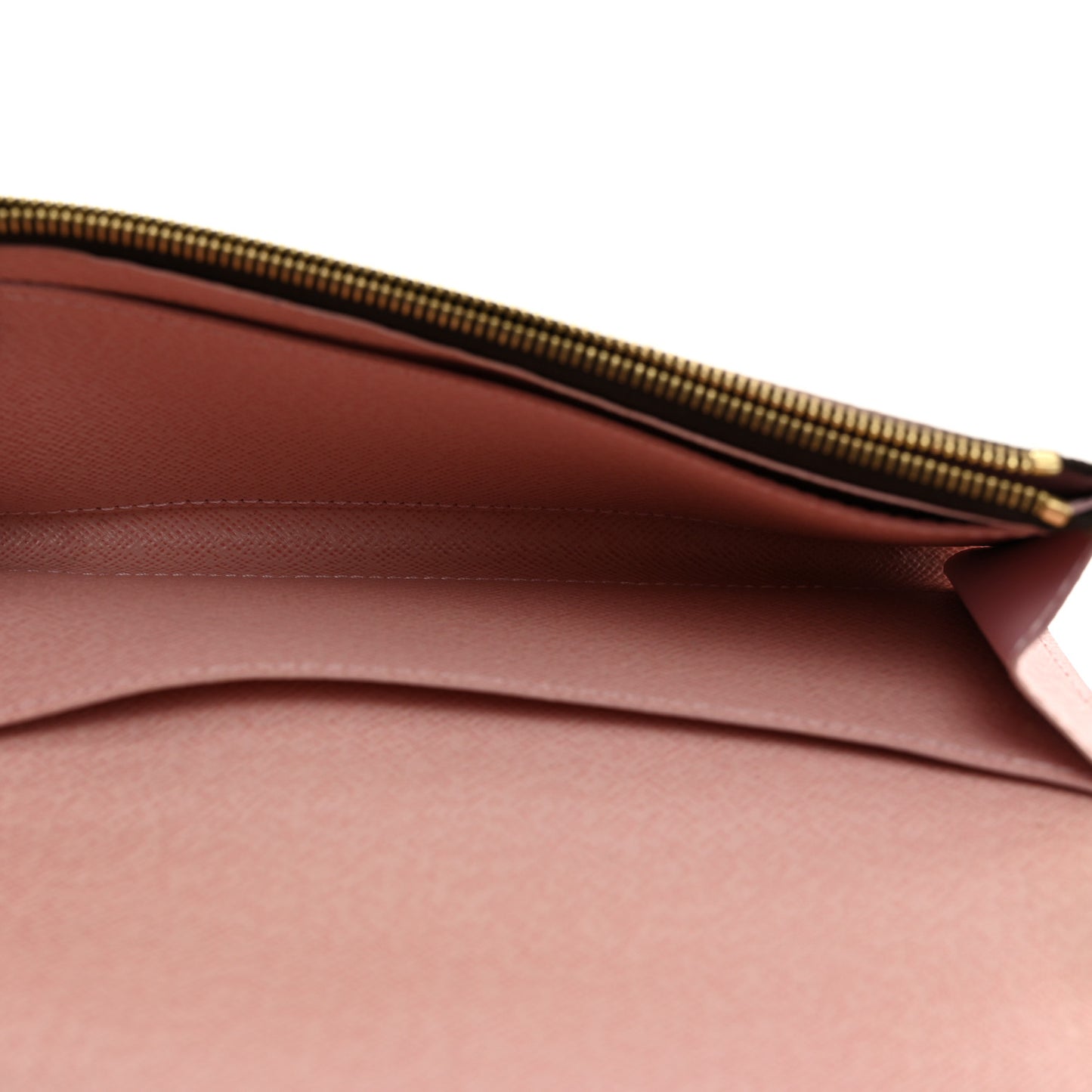 Damier Ebene Caissa Wallet Rose Ballerine