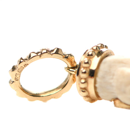 Gucci 18K Yellow Gold Bone Tooth Charm 4 of 5