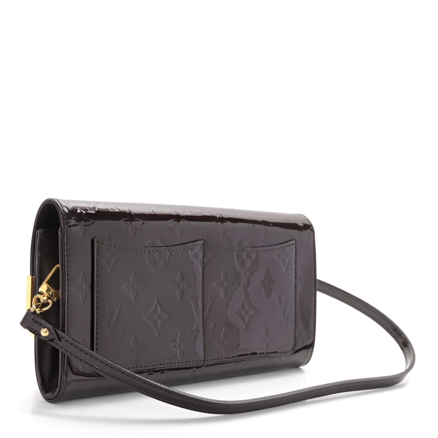 Louis Vuitton Vernis Rossmore MM Amarante 3 of 9
