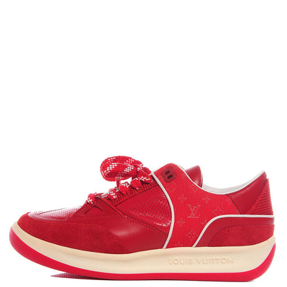 Louis Vuitton Monogram Mix Sneaker 37 Rouge 1 of 8