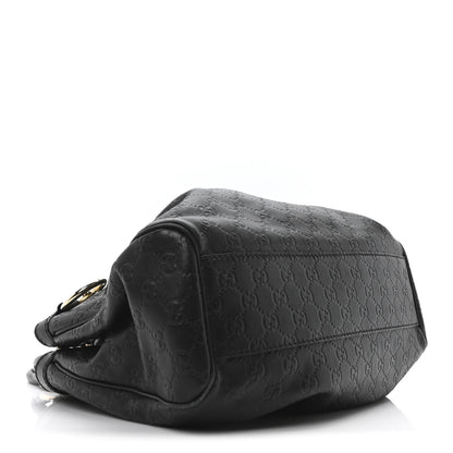 Gucci Guccissima Medium Sukey Tote Black 4 of 10