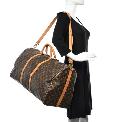 Louis Vuitton Monogram Keepall Bandouliere 60 2 of 16