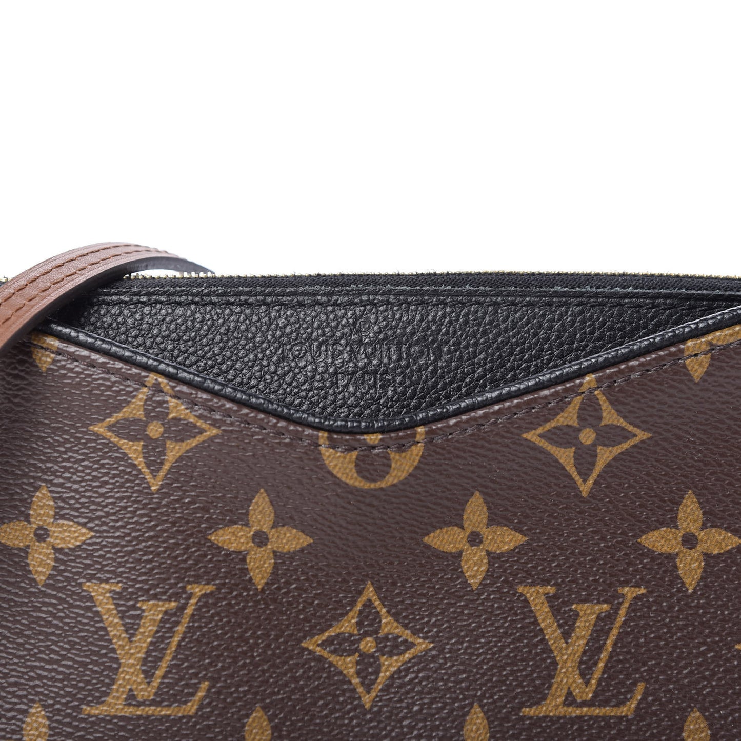 Monogram Pallas Clutch Black