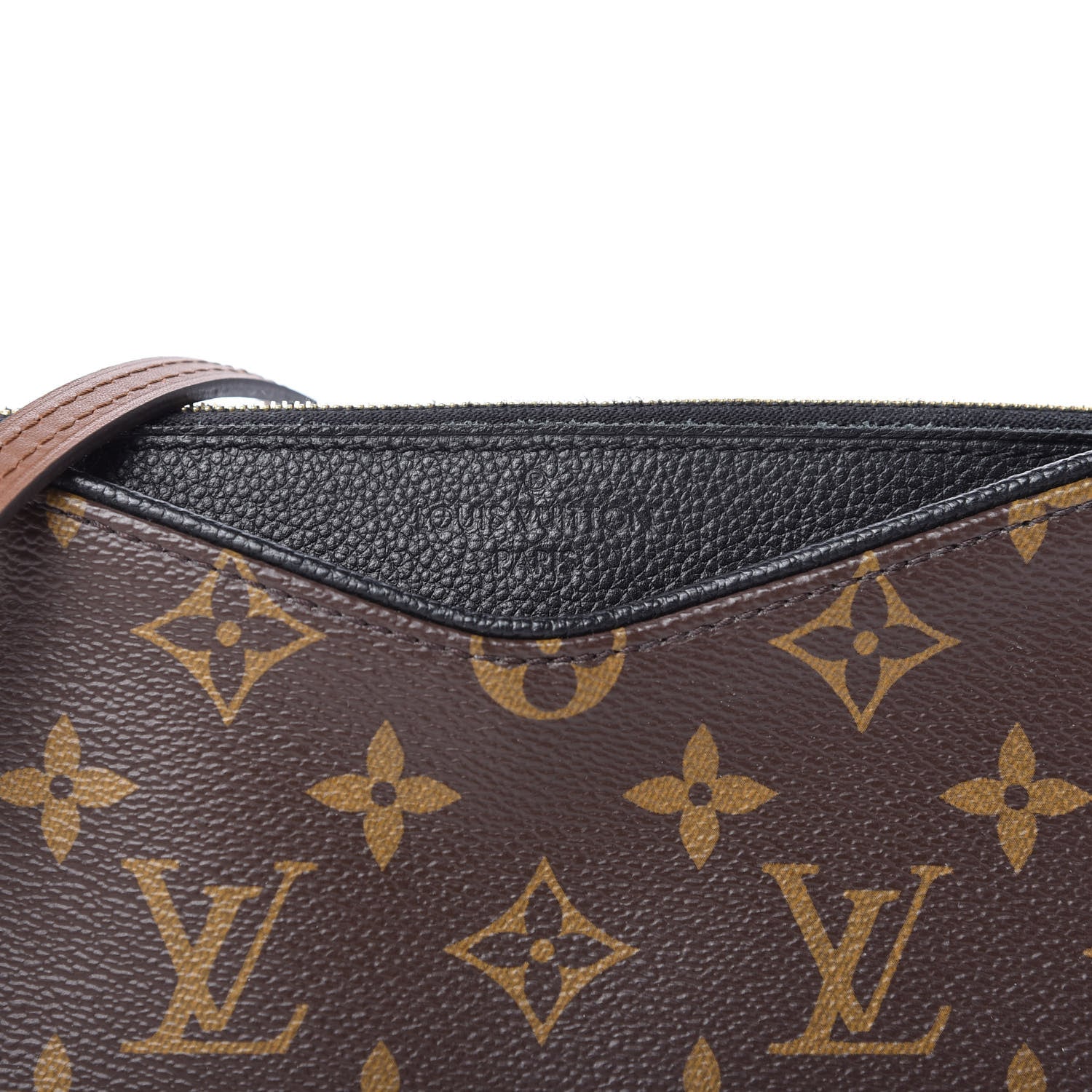 Louis Vuitton Monogram Pallas Clutch Black 10 of 10