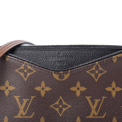 Louis Vuitton Monogram Pallas Clutch Black 10 of 10