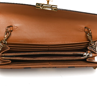MCM Visetos Large Patricia Wallet On Chain Cognac 5 of 13