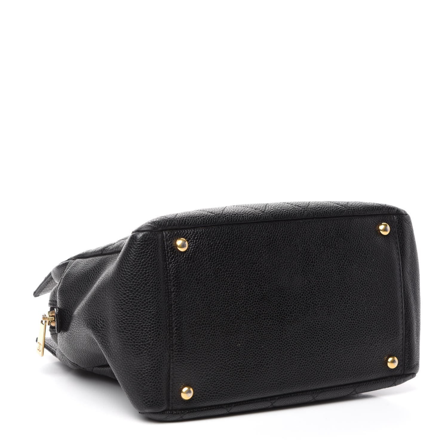 Chanel Caviar Quilted Petit Timeless Tote PTT Black 4 of 10