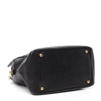 Chanel Caviar Quilted Petit Timeless Tote PTT Black 4 of 10