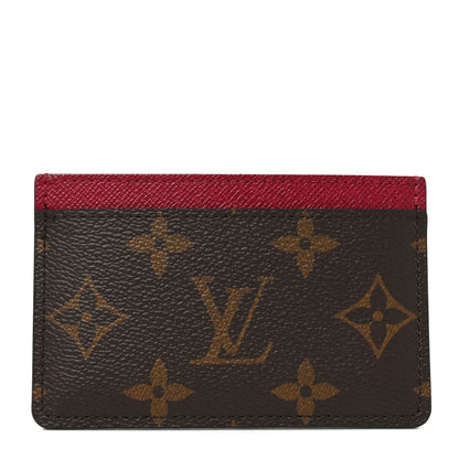 Louis Vuitton Monogram Card Holder Fuchsia 1 of 7