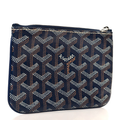 Goyard Goyardine Mini Senat Pochette Navy 3 of 8
