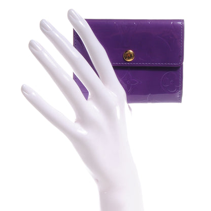 Louis Vuitton Vernis Ludlow Wallet Purple 2 of 7