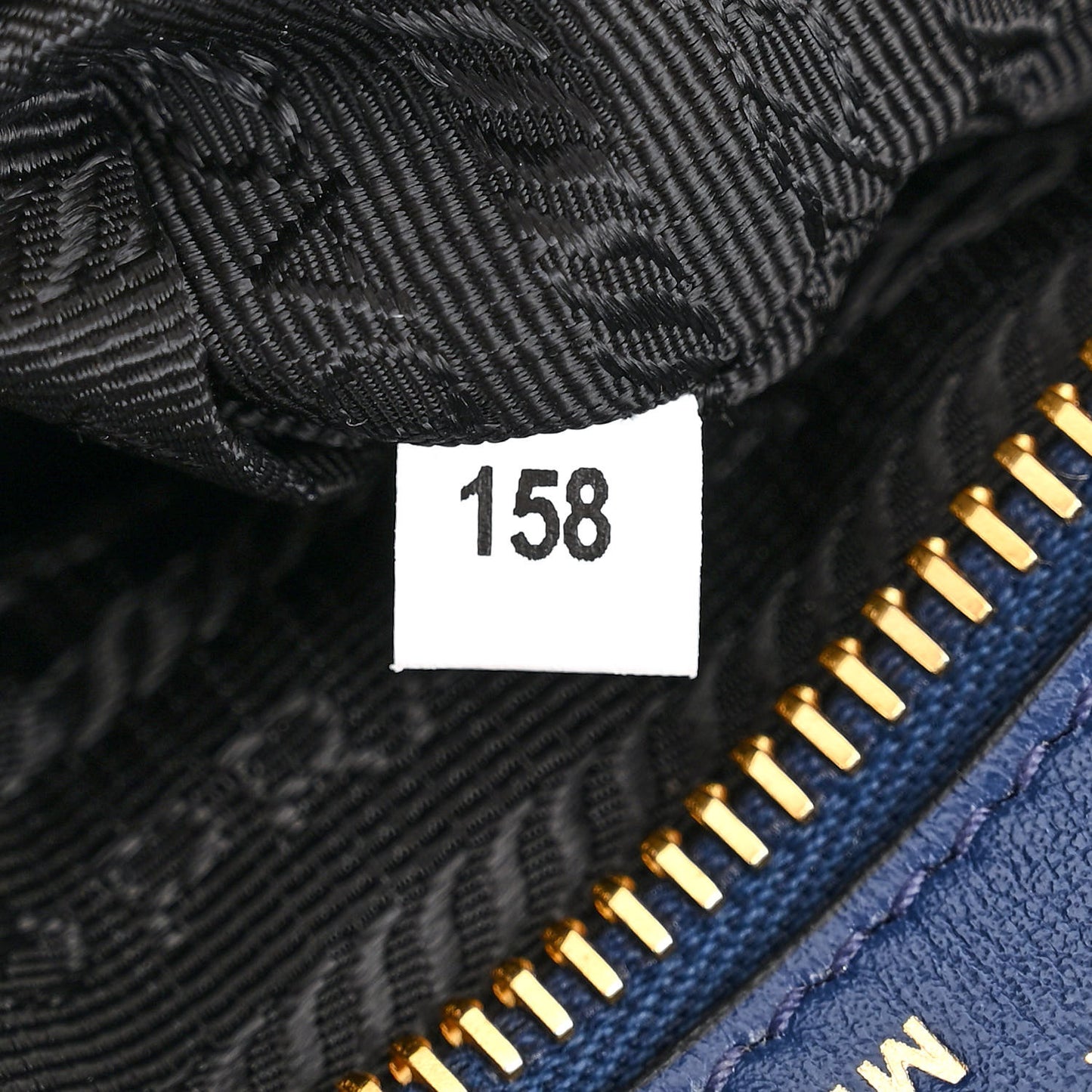 Saffiano Lux Chain Shoulder Bag Bluette