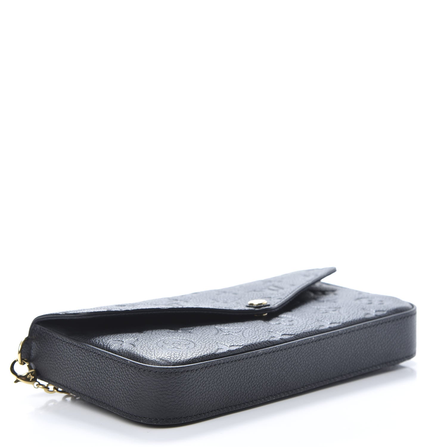 Louis Vuitton Empreinte Pochette Felicie Chain Wallet Black 4 of 15