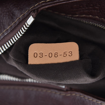 Chloe Calfskin Paddington Front Pocket Tote Chocolate 8 of 9