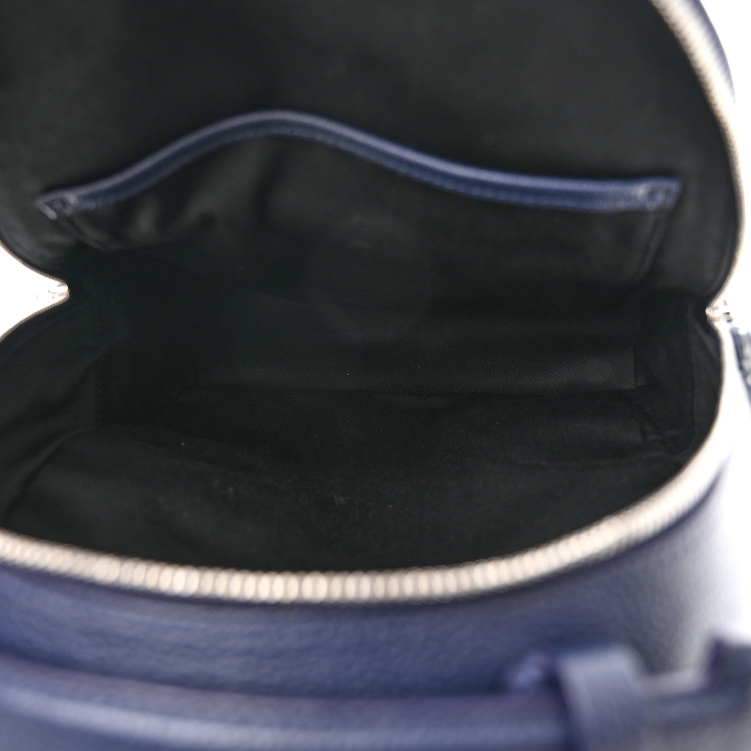 MCM Calfskin Visetos Floral Leopard Klassik Small Stark Backpack Blue Black 5 of 11