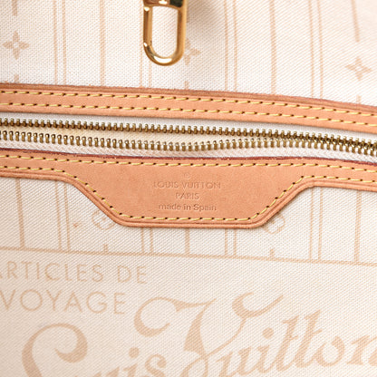 Louis Vuitton Damier Azur Neverfull MM 5 of 19