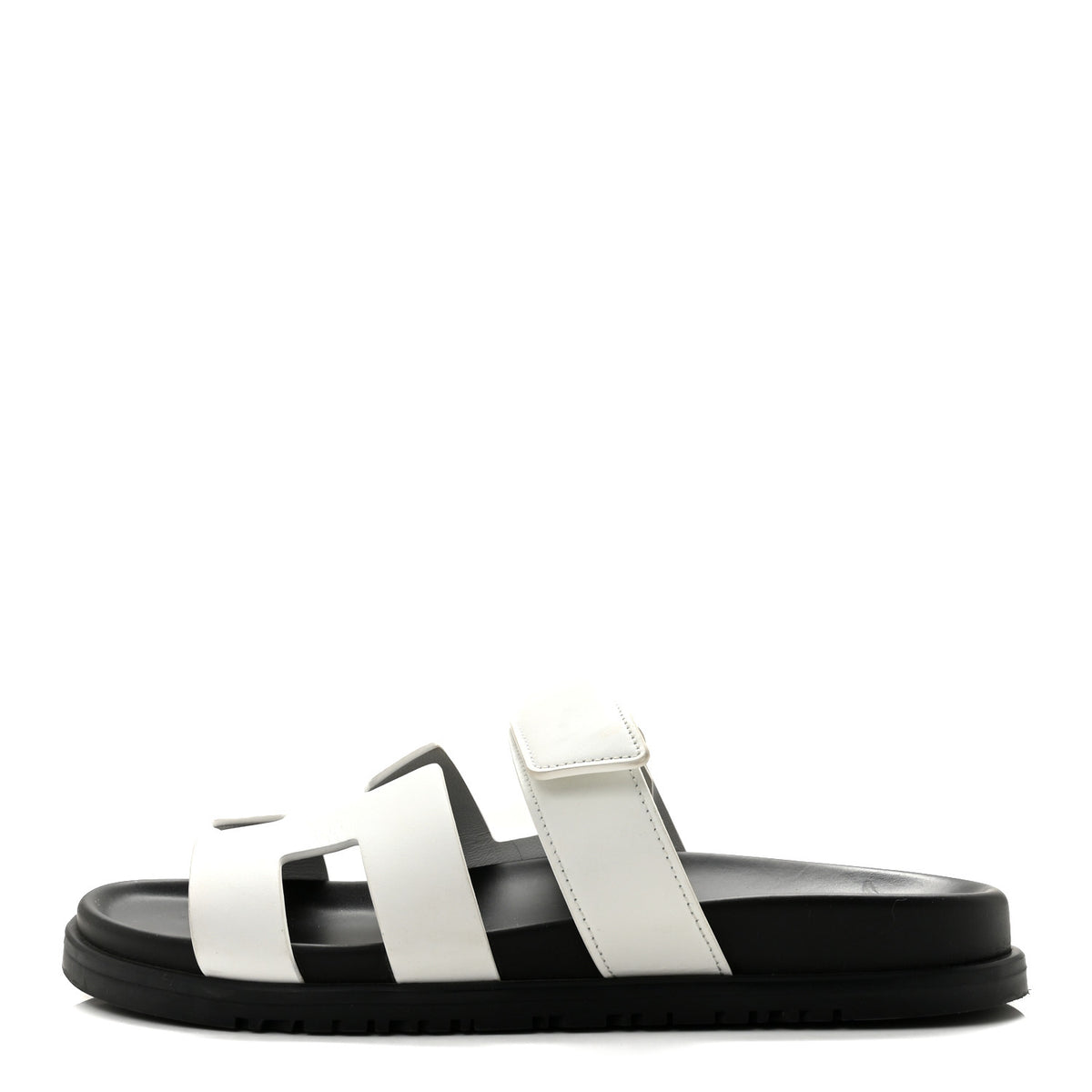 Calfskin Womens Chypre Sandals 38.5 White
