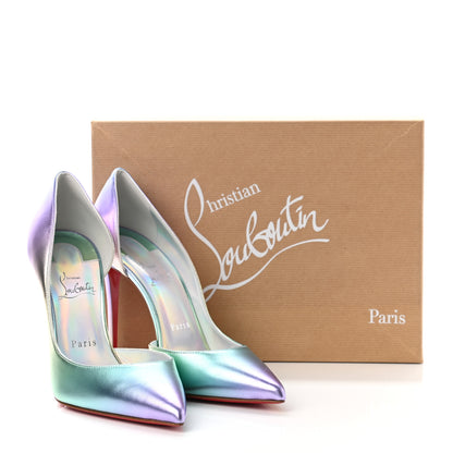 Christian Louboutin Iridescent Nappa Lam Licorne Iriza 100 Pumps 40 Multicolor 9 of 9