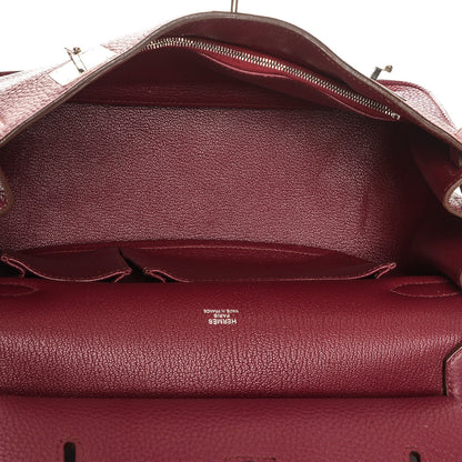 Hermes Taurillon Clemence Jypsiere 28 Rubis 5 of 7