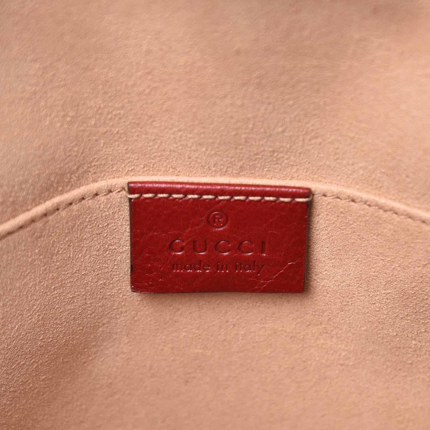 Gucci Piuma Lux Calfskin Small Re(Belle) Crossbody Bag Romantic Cerise 6 of 9