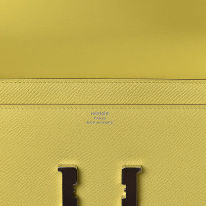 Hermes Epsom Constance Long Wallet Soufre 6 of 8