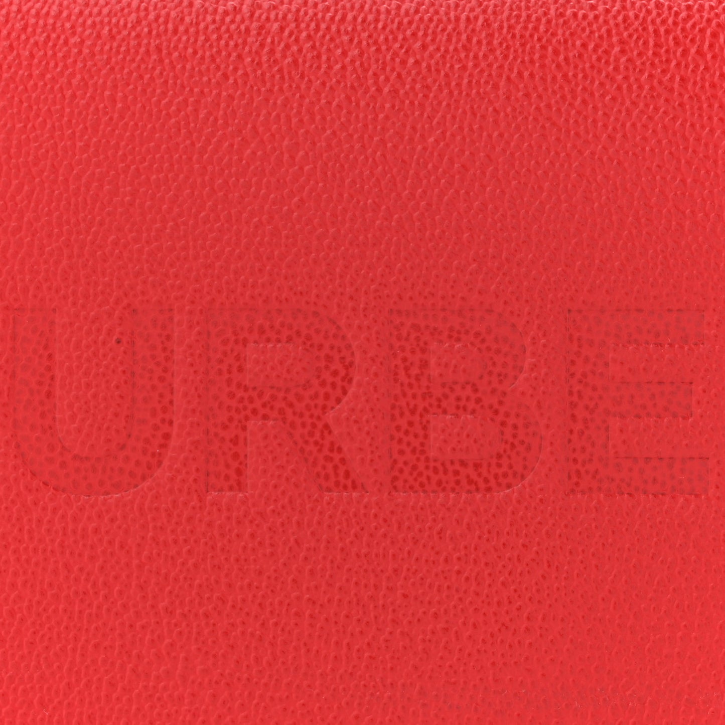 Calfskin Logo Hazelmere Wallet With Detachable Strap Red