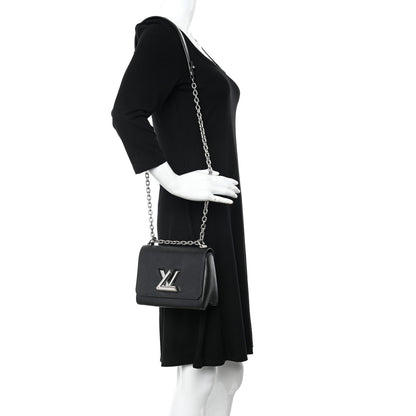 Louis Vuitton Epi Twist Shoulder Bag PM Black 2 of 14