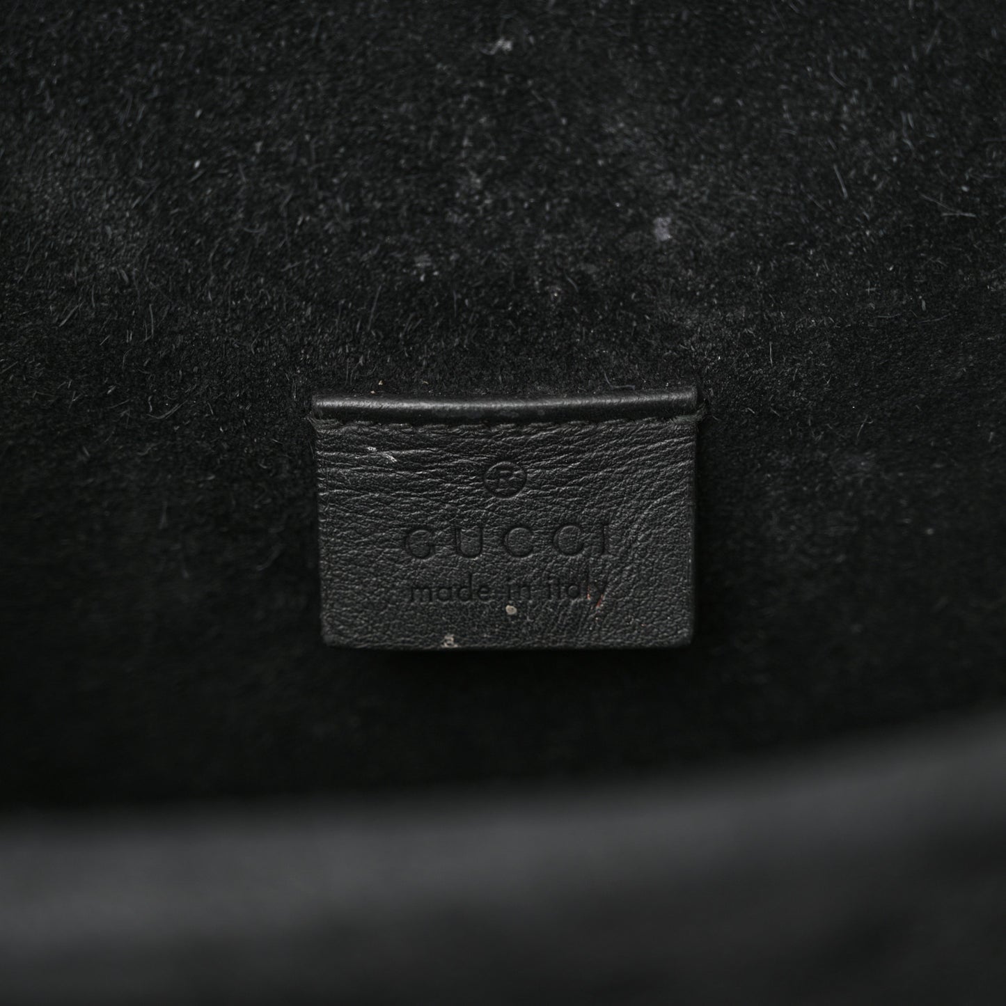 GG Supreme Monogram Mini Dionysus Shoulder Bag Black