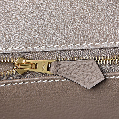 Hermes Togo Birkin 30 Etoupe 18 of 33