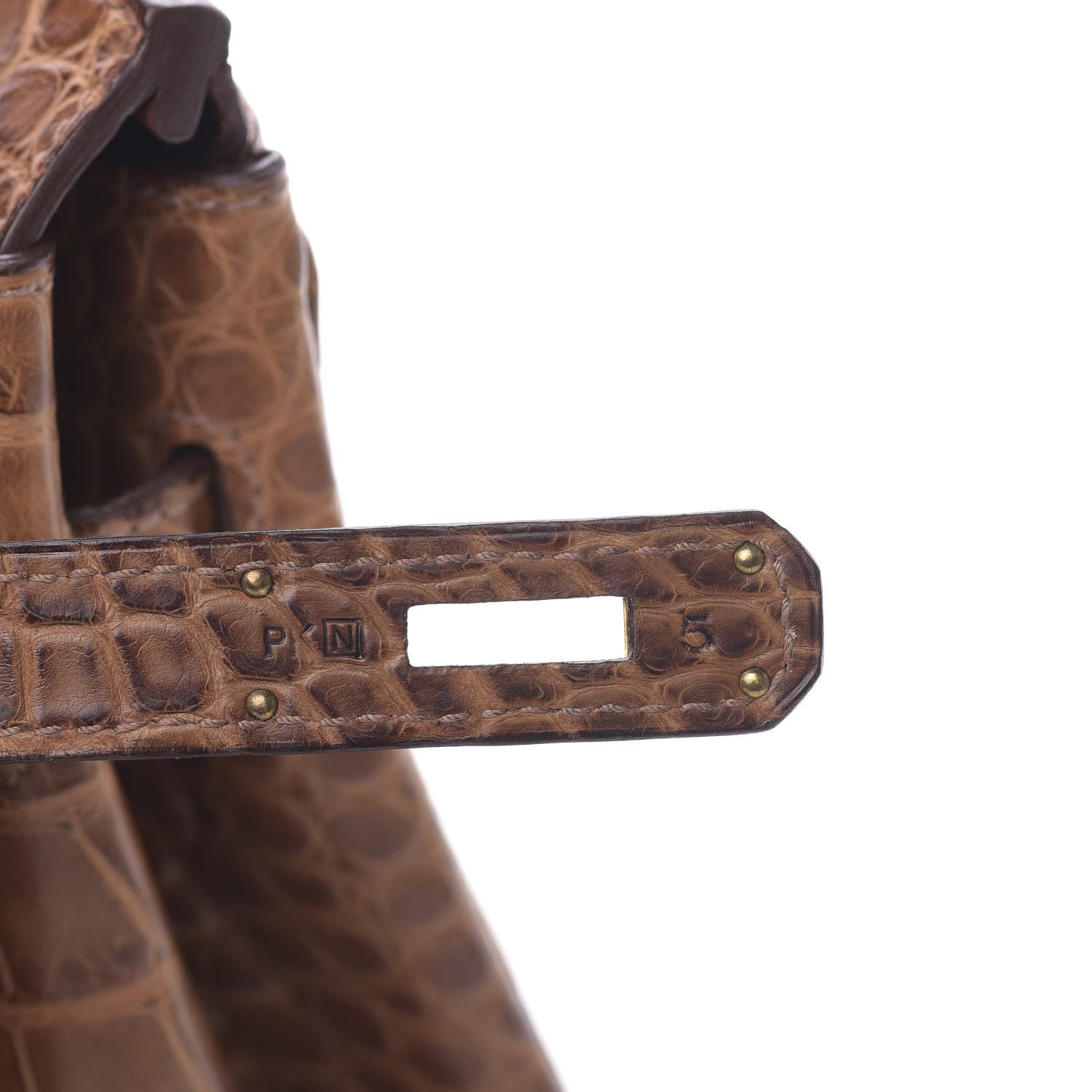 Hermes Matte Alligator Birkin 30 Alezan 22 of 29