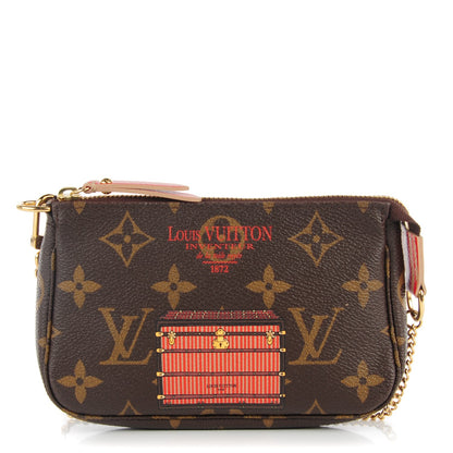Louis Vuitton Monogram Trunks and Locks Mini Pochette Accessories 1 of 7