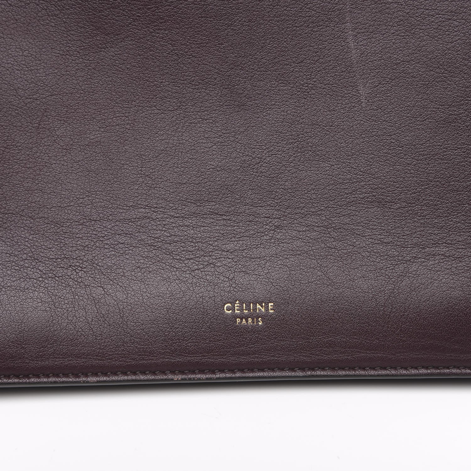 Celine Smooth Calfskin Mini Clasp Bag Bordeaux 7 of 10