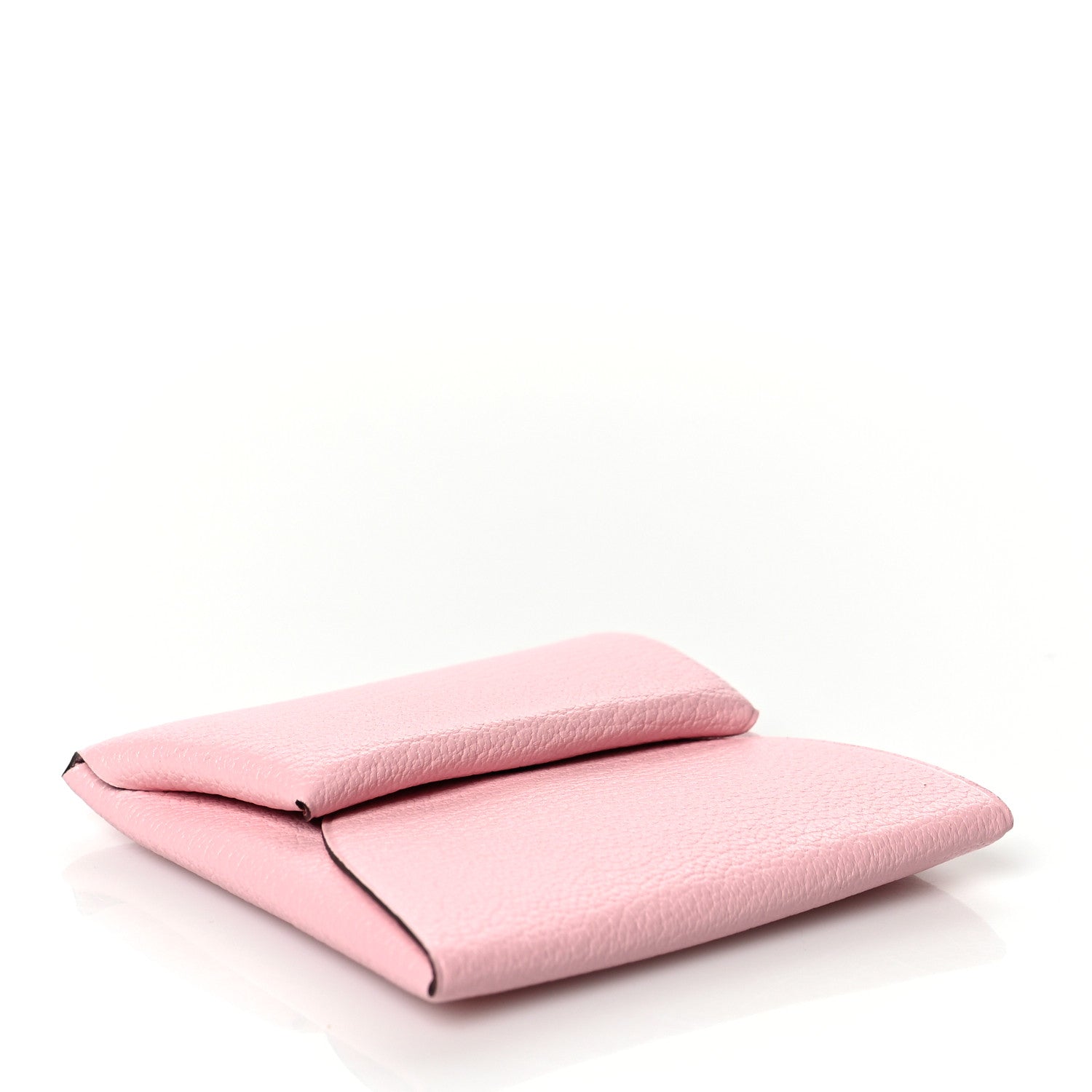 Hermes Chevre Mysore Bastia Coin Purse Rose Sakura 4 of 7