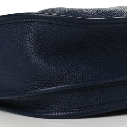 Hermes Taurillon Clemence Evelyne III GM Bleu Nuit 8 of 9