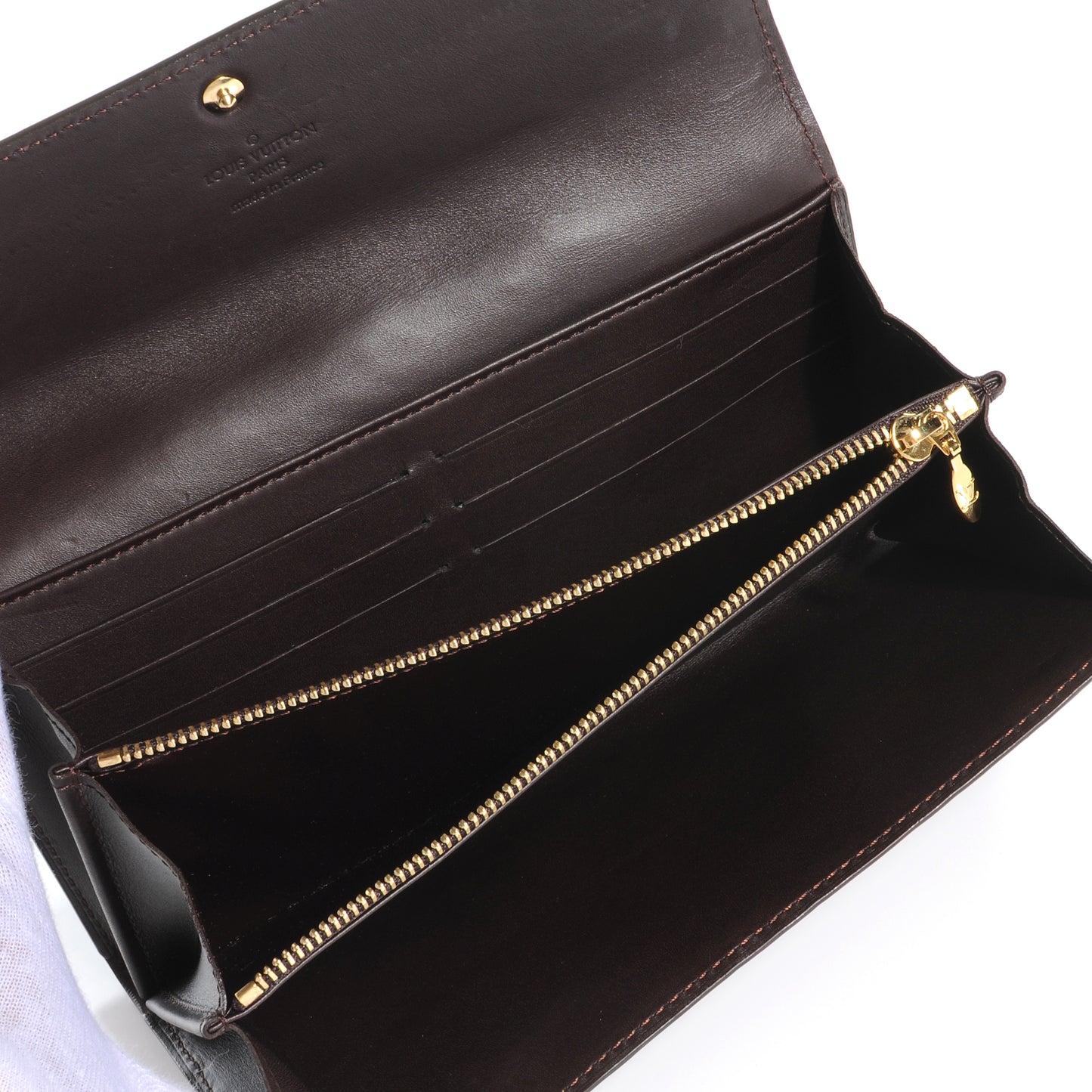 Vernis Sarah Wallet Amarante