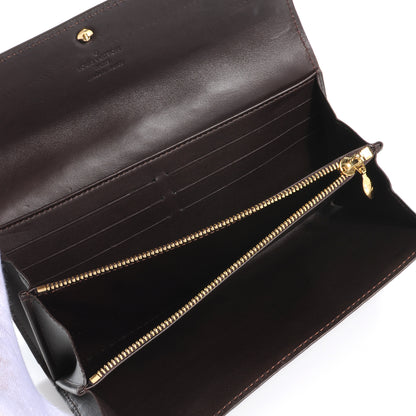 Louis Vuitton Vernis Sarah Wallet Amarante 4 of 6