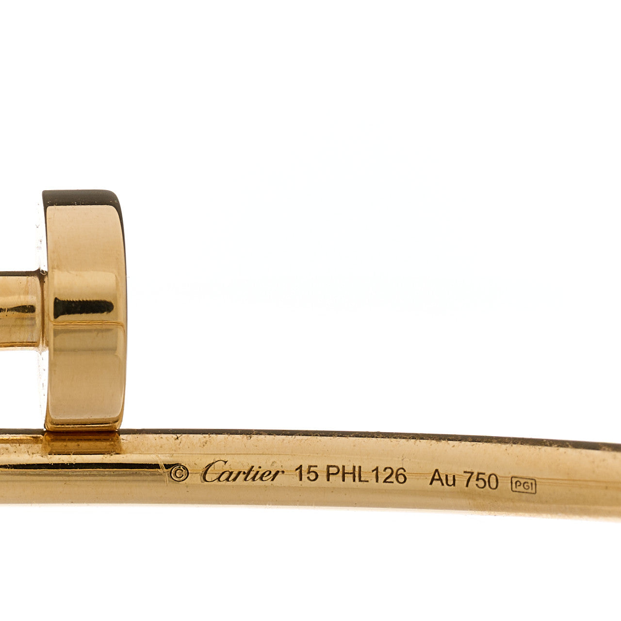 18K Yellow Gold Small Juste Un Clou Bracelet 15